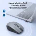 Mouse Wireless Robot M370 3200 DPI - Gambar 4